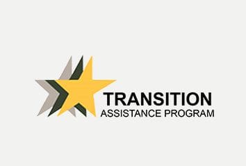 Transition Assistance Program logo with star