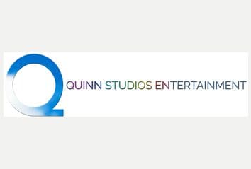 Quinn Studios Entertainment logo on white background.